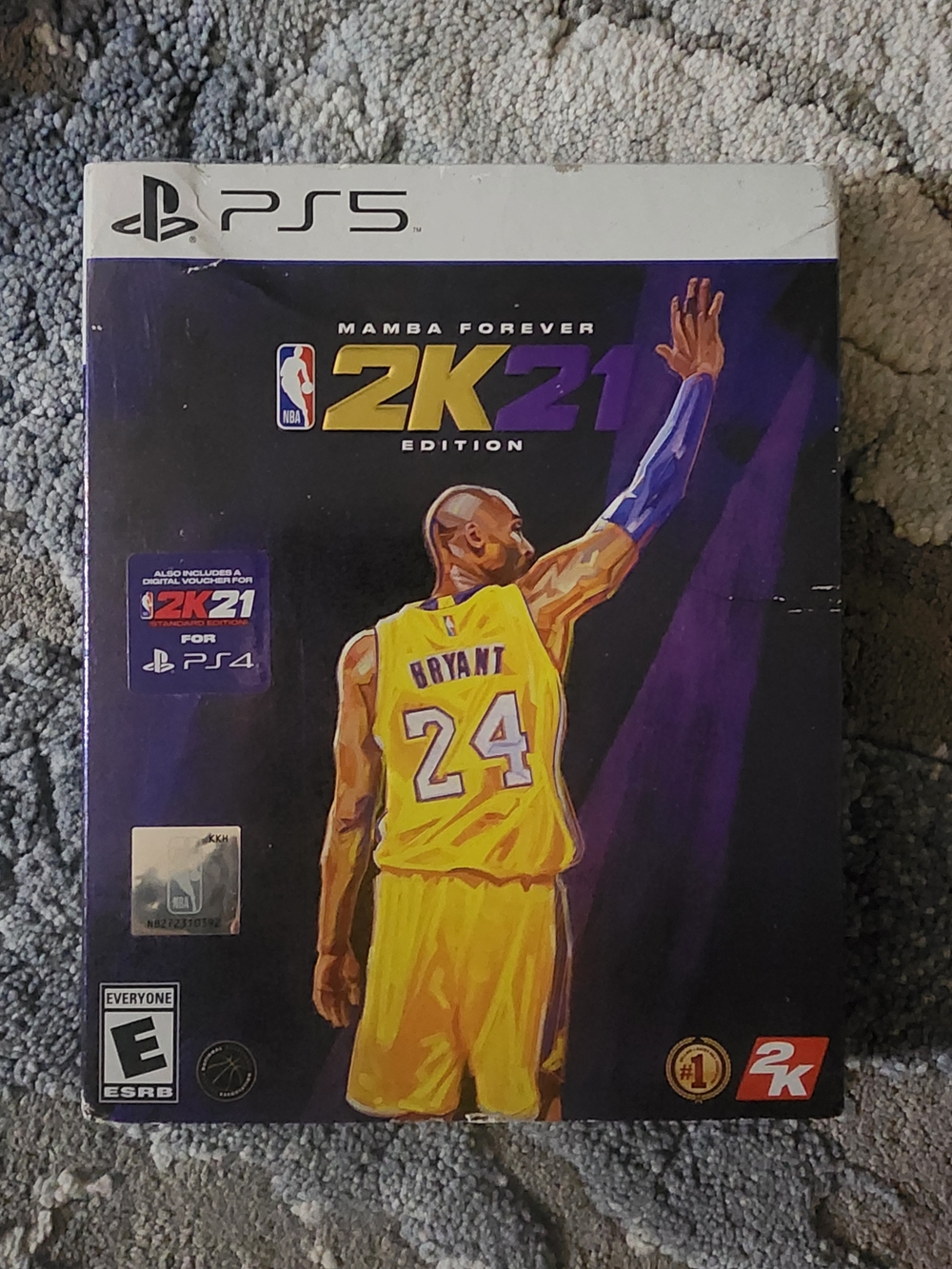 NEW NBA 2K21 Mamba Forever Edition PS5 Kobe Bryant